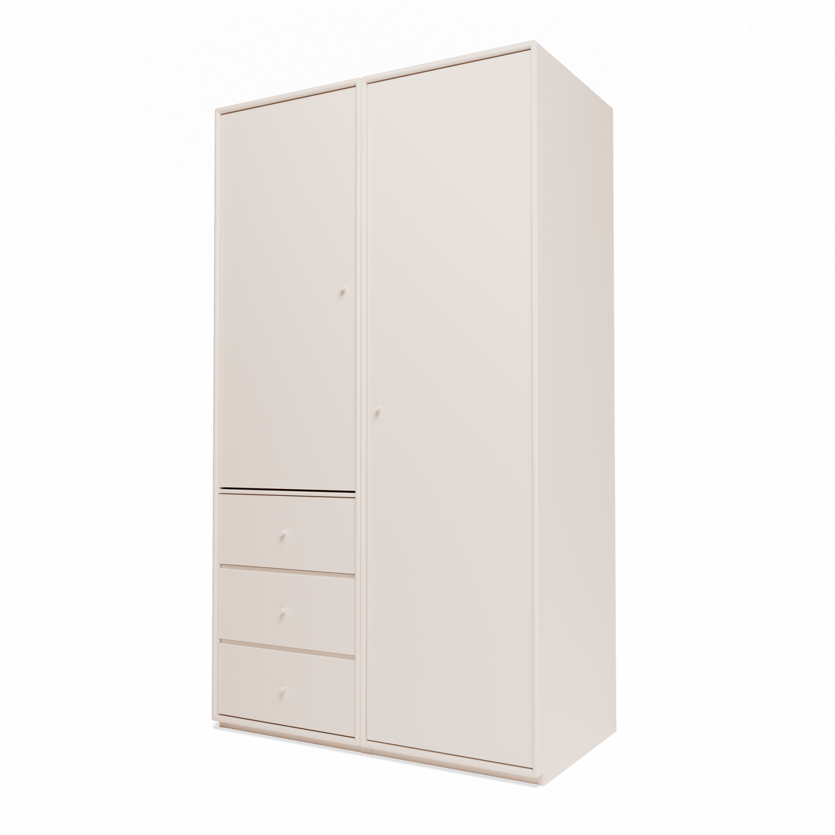 Attire III Garderobe, inkl. Sockel 3 cm von Montana - Hafer - Jacobsen Plus