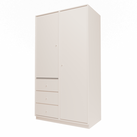 Attire III garderobe, inkl. sokkel 7 cm fra Montana - Oat - Jacobsen Plus