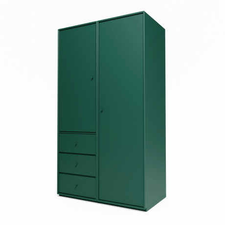 Attire III garderobe, inkl. sokkel 3 cm fra Montana - Pine - Jacobsen Plus