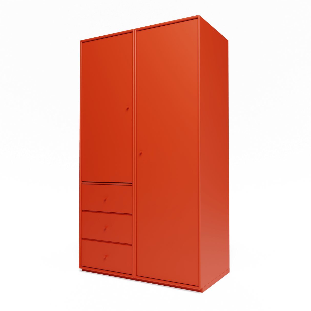Attire III Garderobe, inkl. Sockel 3 cm von Montana - Hagebutte - Jacobsen Plus