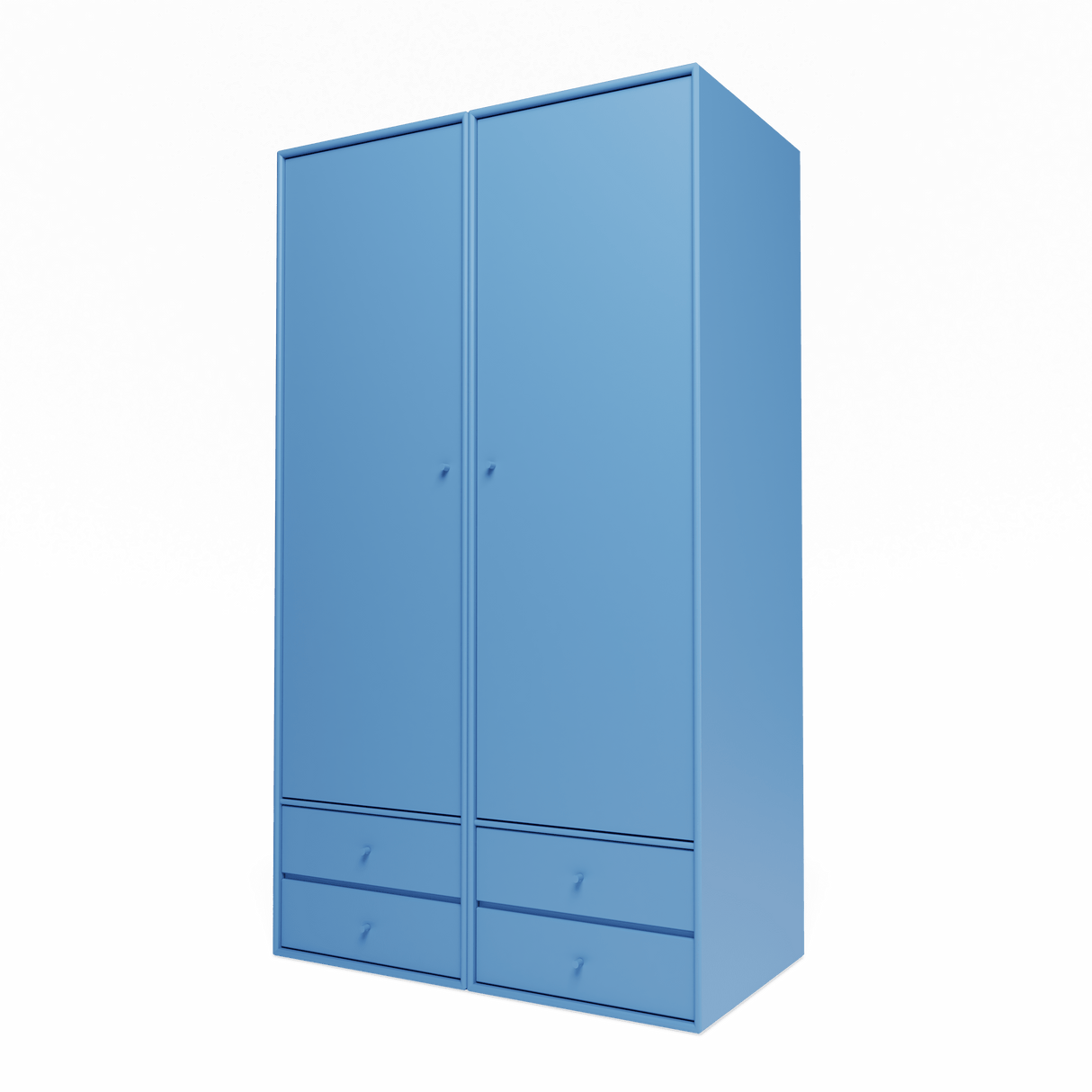 Attire IV Garderobe, inkl. Aufhängung von Montana - Azure - Jacobsen Plus