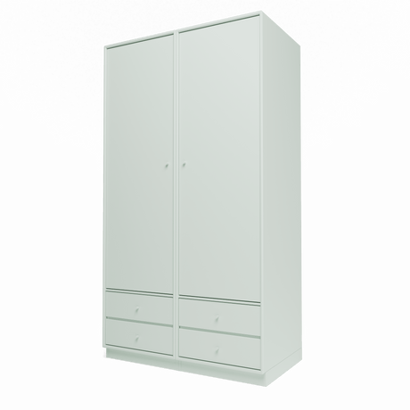 Attire IV garderobe, inkl. sokkel 7 cm fra Montana - Mist - Jacobsen Plus