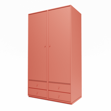 Attire IV garderobe, inkl. sokkel 3 cm fra Montana - Rhubarb - Jacobsen Plus
