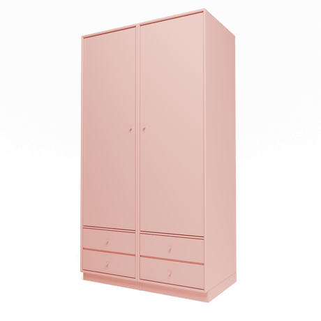 Attire IV garderobe, inkl. sokkel 7 cm fra Montana - Ruby - Jacobsen Plus