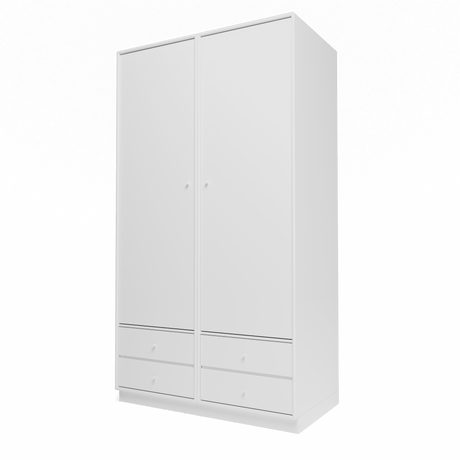 Attire IV garderobe, inkl. sokkel 7 cm fra Montana - Snow - Jacobsen Plus