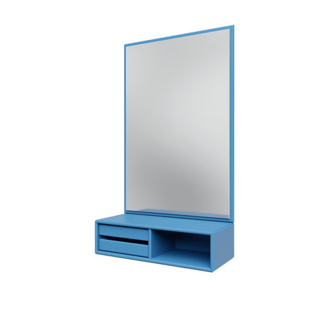 Glance spejl og modul fra Montana - Azure - Jacobsen Plus