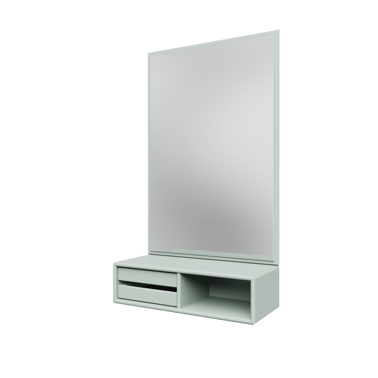 Glance spejl og modul fra Montana - Mist - Jacobsen Plus
