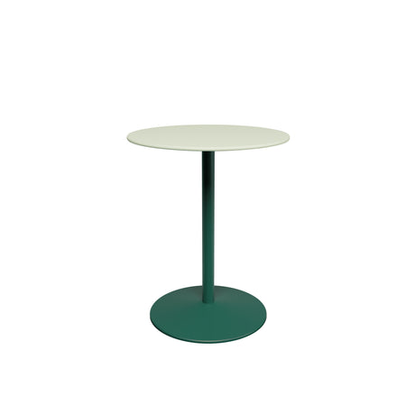 Panton Café- und Esstisch, Ø60 cm von Montana - Pistazien-Linoleum / Kieferngestell - Jacobsen Plus