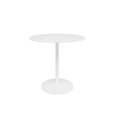 Panton Café- und Esstisch, Ø75 cm von Montana - Snow Laminat / Snow Gestell - Jacobsen Plus