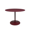 Burgundy linoleum / Black Red stel