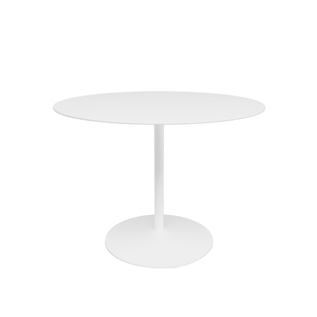 Panton Café- und Esstisch, Ø100 cm von Montana - Snow Laminat / Snow Gestell - Jacobsen Plus