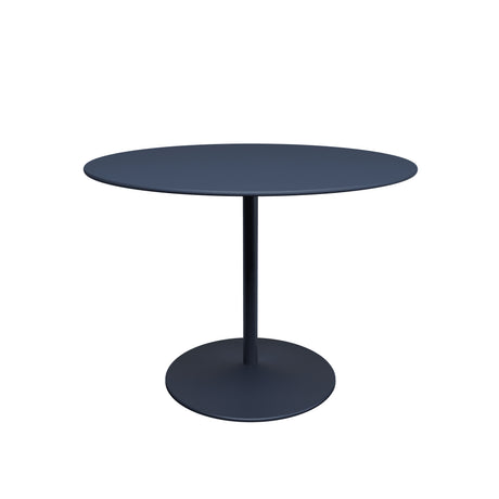 Panton Café- und Esstisch, Ø100 cm von Montana - Blue Fes Nanolaminat / Shadow Gestell - Jacobsen Plus
