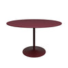 Burgundy linoleum / Black Red stel