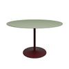 Olive linoleum / Black Red stel