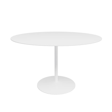 Panton Café- und Esstisch, Ø120 cm von Montana - Snow Laminat / Snow Gestell - Jacobsen Plus