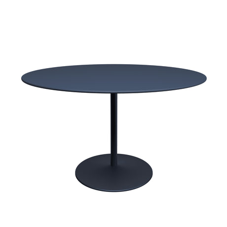 Panton Café- und Esstisch, Ø120 cm von Montana - Blue Fes Nanolaminat / Shadow Gestell - Jacobsen Plus
