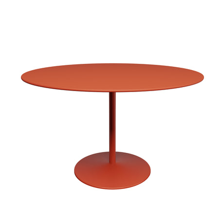 Panton Café- und Esstisch, Ø120 cm von Montana - Rosso Namib Nanolaminat / Hokkaido Gestell - Jacobsen Plus