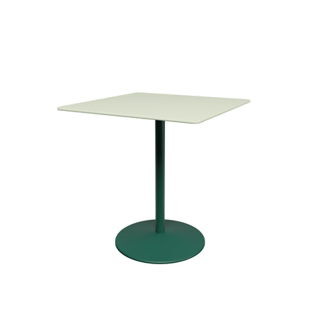 Panton Café- und Esstisch, 70x70 cm von Montana - Pistazien-Linoleum / Kieferngestell - Jacobsen Plus