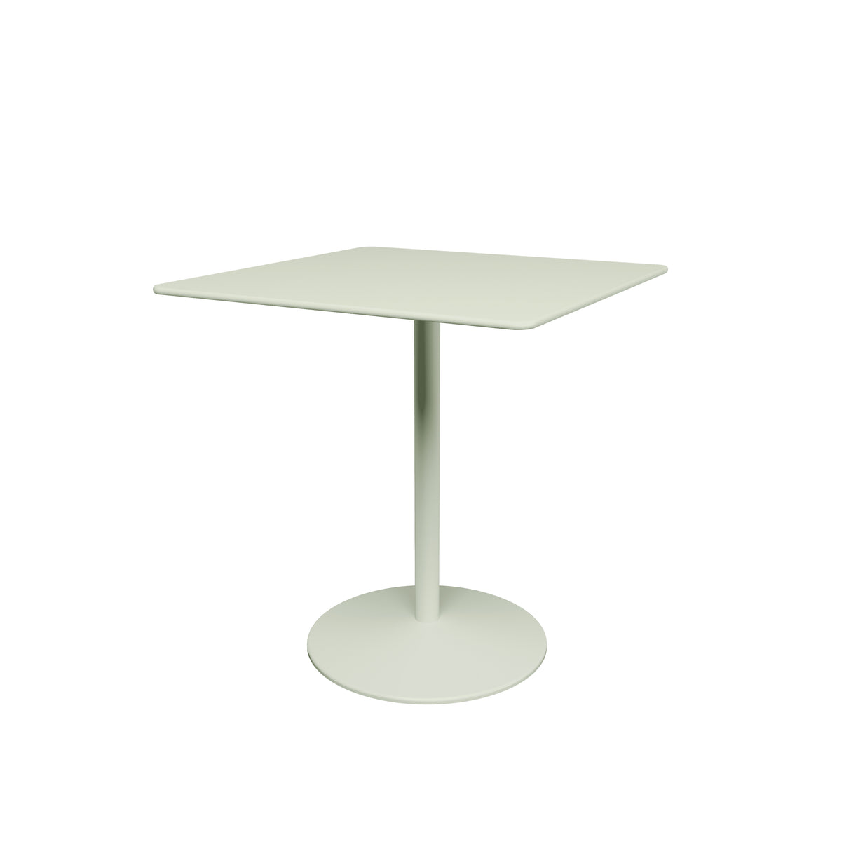 Panton café- og spisebord, 70x70 cm fra Montana - Pistachio linoleum / Pomelo stel - Jacobsen Plus