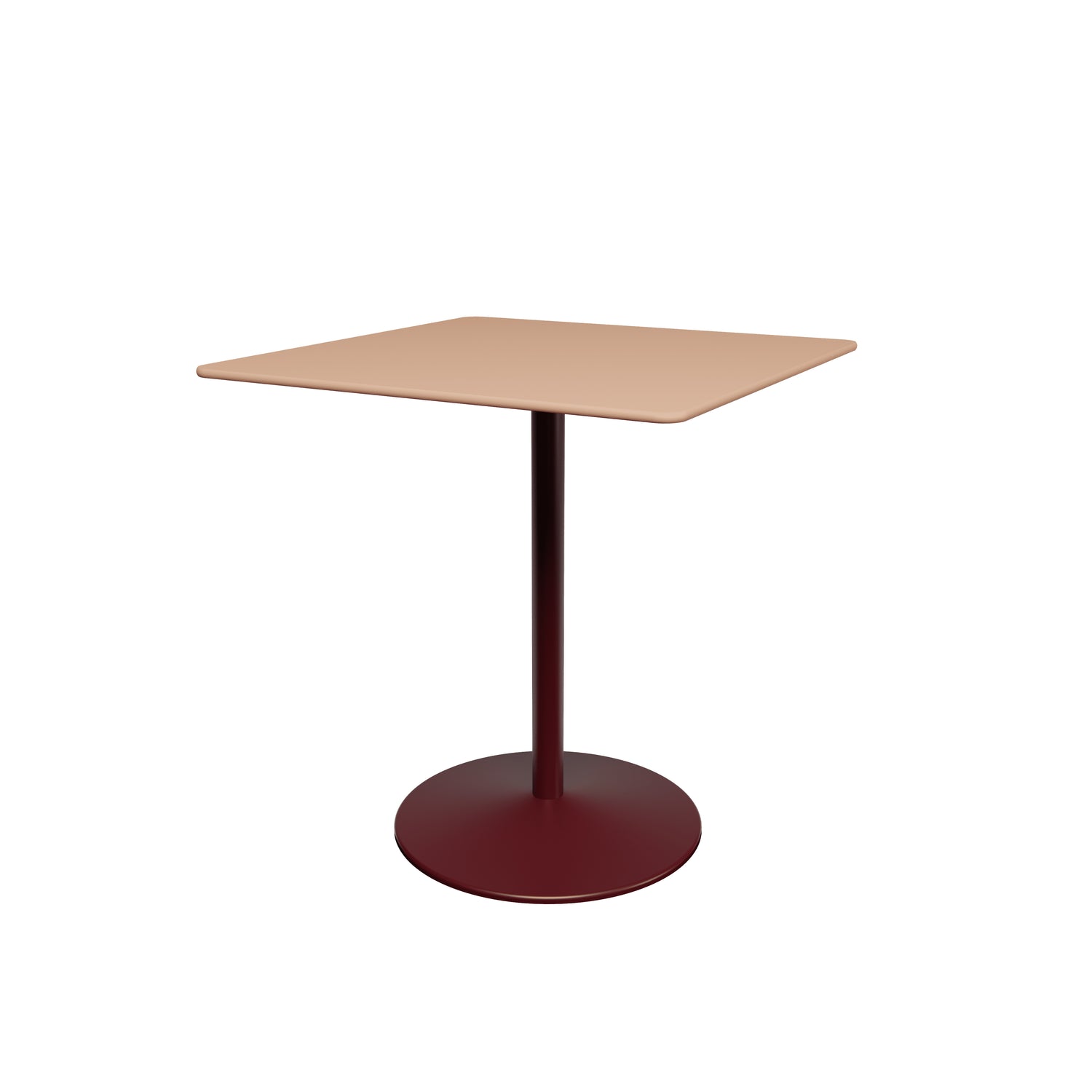 Panton café- og spisebord, 70x70 cm fra Montana