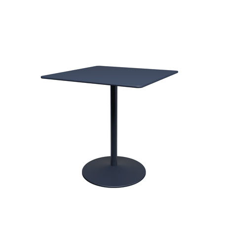 Panton Café- und Esstisch, 70x70 cm von Montana - Blue Fes Nanolaminat / Shadow Gestell - Jacobsen Plus
