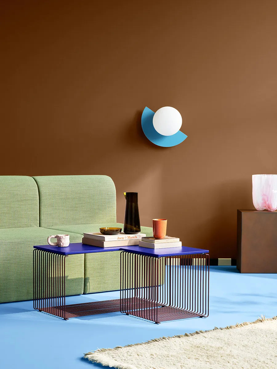 Panton Wire Extended D34,8, Black Red von Montana