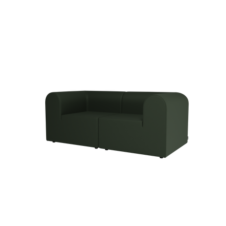 Paradigm 2-Personen-Sofa mit Armlehnen von Montana - Steelcut 975 - Jacobsen Plus