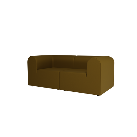 Paradigm 2-Personen-Sofa mit Armlehnen von Montana - Steelcut 985 - Jacobsen Plus