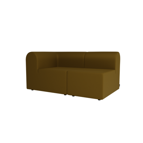 Paradigm Sofa 2-Sitzer mit offenem Ende rechts von Montana - Steelcut 985 - Jacobsen Plus
