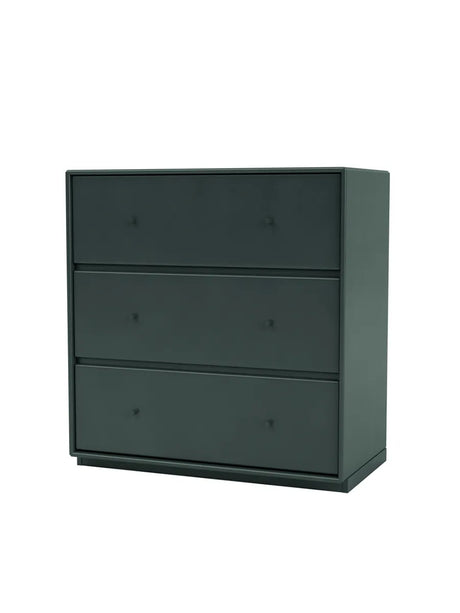 Carry Kommode inkl. sokkel fra Montana - Black Jade / Sokkel 3 cm - Jacobsen Plus