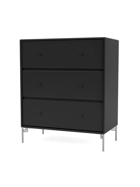 Carry Kommode inkl. ben fra Montana - Black / Krom - Jacobsen Plus