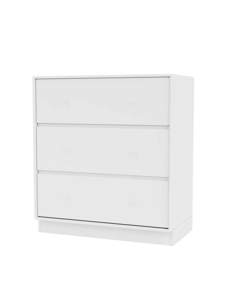 Carry Kommode inkl. sokkel fra Montana - Snow / Sokkel 7 cm - Jacobsen Plus