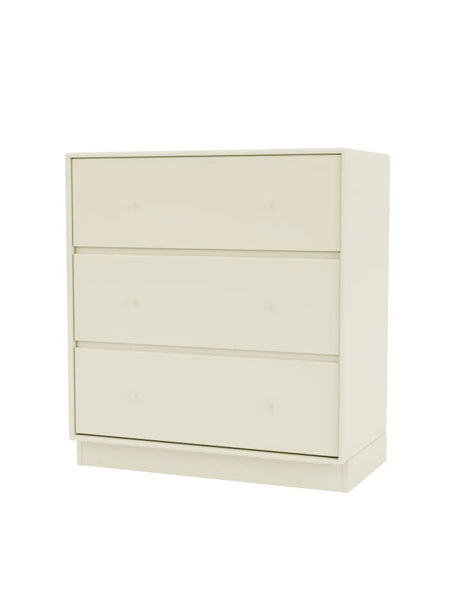 Carry Kommode inkl. sokkel fra Montana - Vanilla / Sokkel 7 cm - Jacobsen Plus