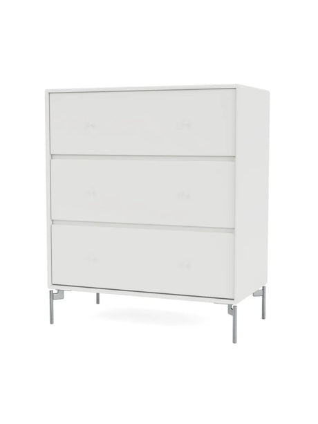 Carry Kommode inkl. ben fra Montana - White / Krom - Jacobsen Plus