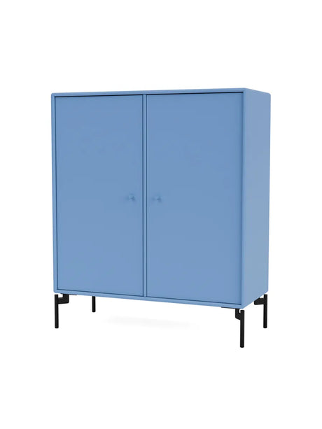 1118 Modul Tiefe 30, inkl. Beine von Montana - Azure / Schwarz - Jacobsen Plus