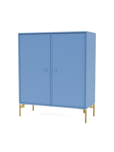 1118 Modul Tiefe 38, inkl. Füße von Montana - Azure / Messing - Jacobsen Plus