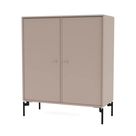 1118 Modul Tiefe 38, inkl. Füße von Montana - Mushroom / Schwarz - Jacobsen Plus