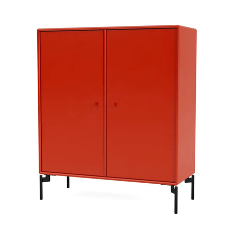 1118 Modul Tiefe 38, inkl. Füße von Montana - Hagebutte / Schwarz - Jacobsen Plus