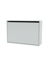 Skoskab, dybde 30 cm fra Montana - Oyster - Jacobsen Plus