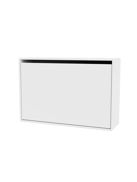 Skoskab, dybde 20 cm fra Montana - Snow - Jacobsen Plus