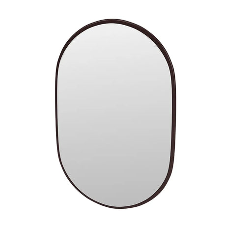 Colour Frame spejl ovalt - Look (SP812R), H 69,6 x B 46,8 cm fra Montana - Balsamic - Jacobsen Plus