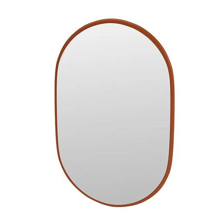 Colour Frame spejl ovalt - Look (SP812R), H 69,6 x B 46,8 cm fra Montana - Hazelnut - Jacobsen Plus