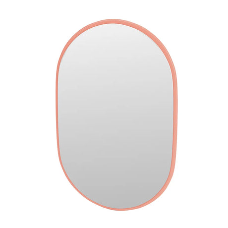 Colour Frame spejl ovalt - Look (SP812R), H 69,6 x B 46,8 cm fra Montana - Rhubarb - Jacobsen Plus
