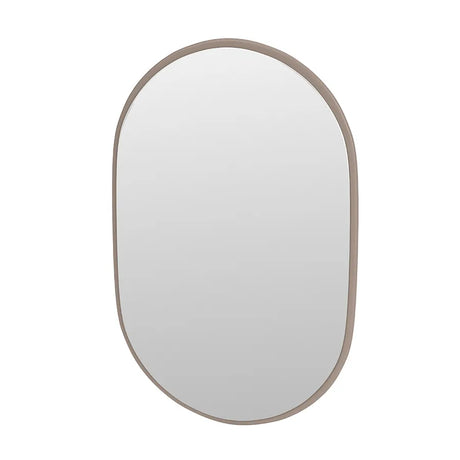 Colour Frame spejl ovalt - Look (SP812R), H 69,6 x B 46,8 cm fra Montana - Truffle - Jacobsen Plus