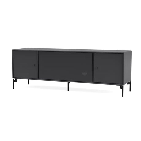 TV & Sound modul Octave III, SI13 medium, inkl. ben fra Montana - Anthracite / Black - Jacobsen Plus