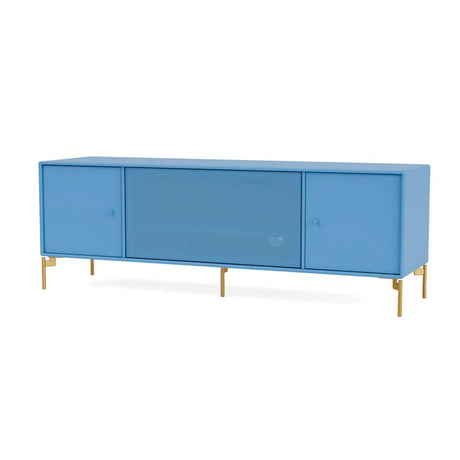 TV & Sound modul Octave III, SI13 medium, inkl. ben fra Montana - Azure / Krom - Jacobsen Plus