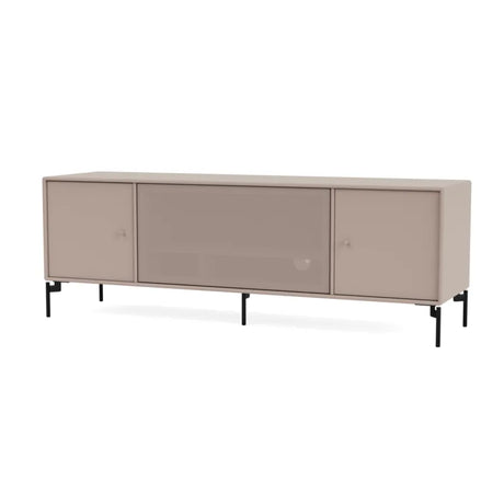TV & Sound modul Octave III, SI13 medium, inkl. ben fra Montana - Mushroom / Black - Jacobsen Plus