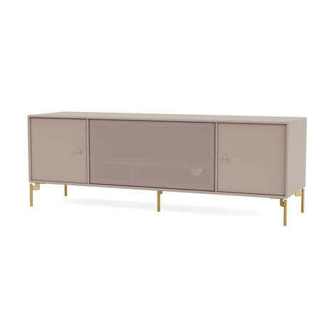 TV & Sound modul Octave III, SI13 medium, inkl. ben fra Montana - Mushroom / Krom - Jacobsen Plus