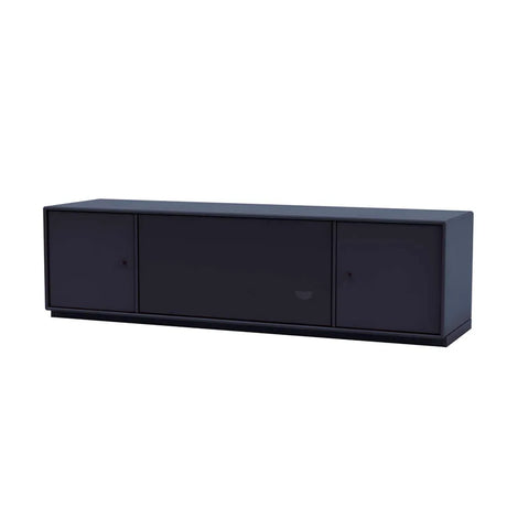 TV & Sound modul Octave III, SI13 medium, inkl. sokkel fra Montana - Shadow / 3 cm sokkel - Jacobsen Plus