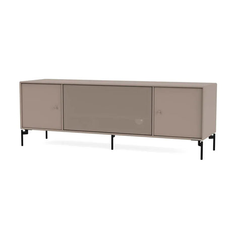 TV & Sound modul Octave III, SI13 medium, inkl. ben fra Montana - Truffle / Black - Jacobsen Plus